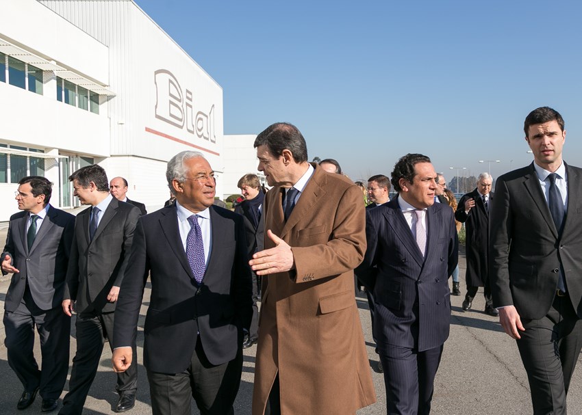 Primeiro-Ministro e Ministros da Saúde e Economia visitam BIAL